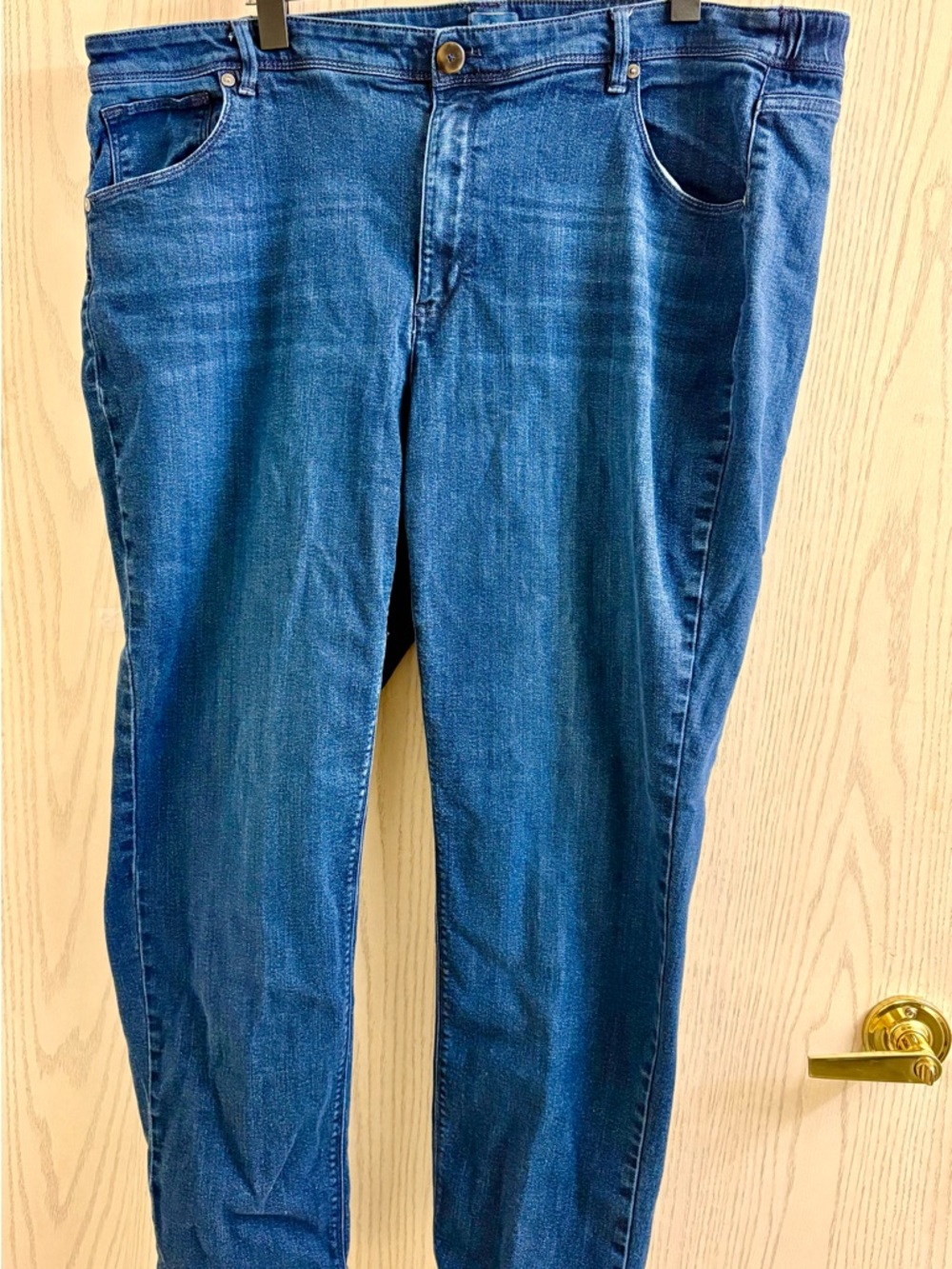 J. jill high Rise Straight leg dark wash Blue Jeans